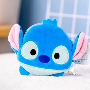 Disney Stitch Plush Coin Purse Zipper Change Purse Mini Wallet NWT​